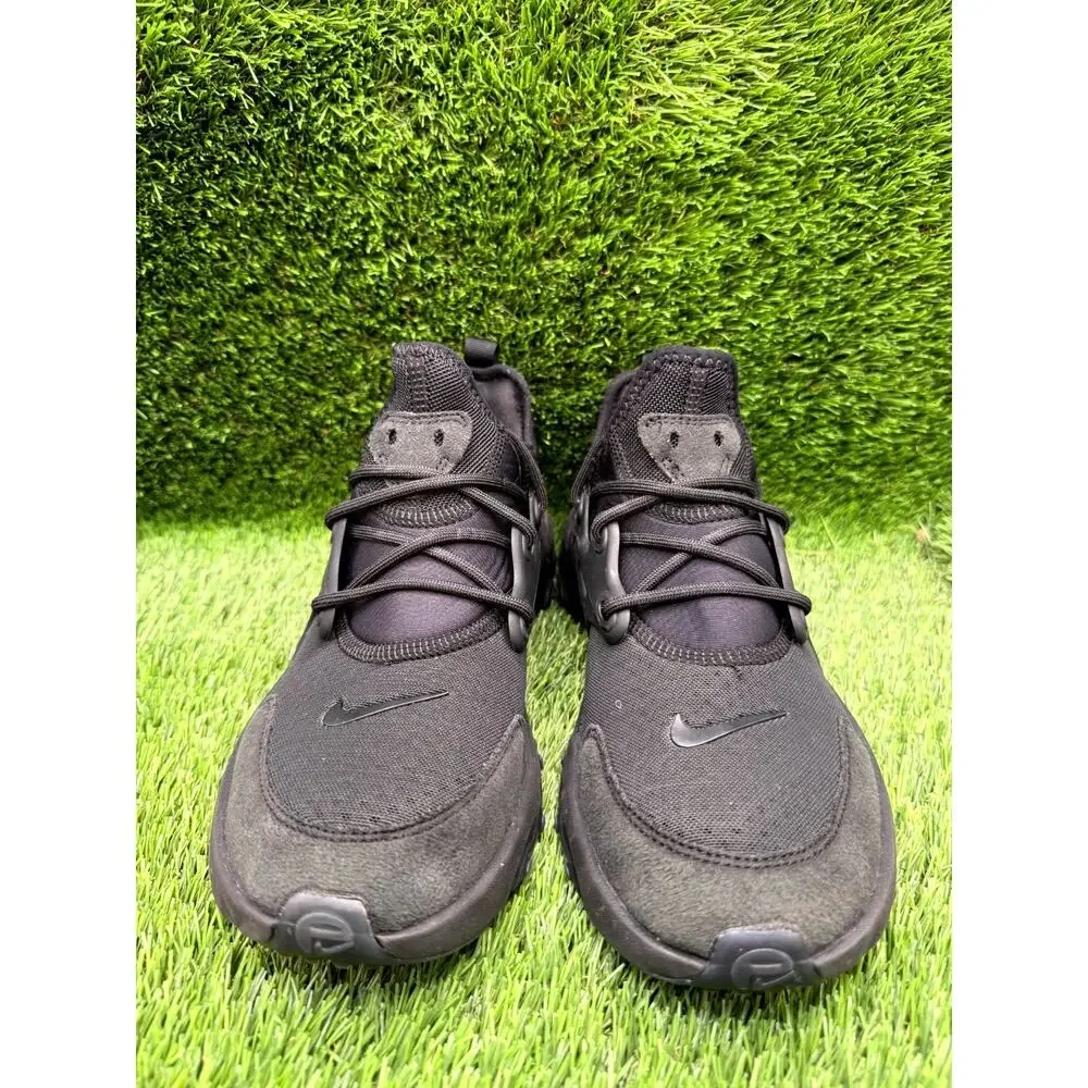 Nike React Presto BQ4002-005 Athletic Sneaker Boys 6 Black Synthetic Running